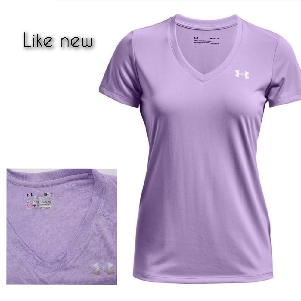 Under Armor Violet Active Exersize Work Out Large